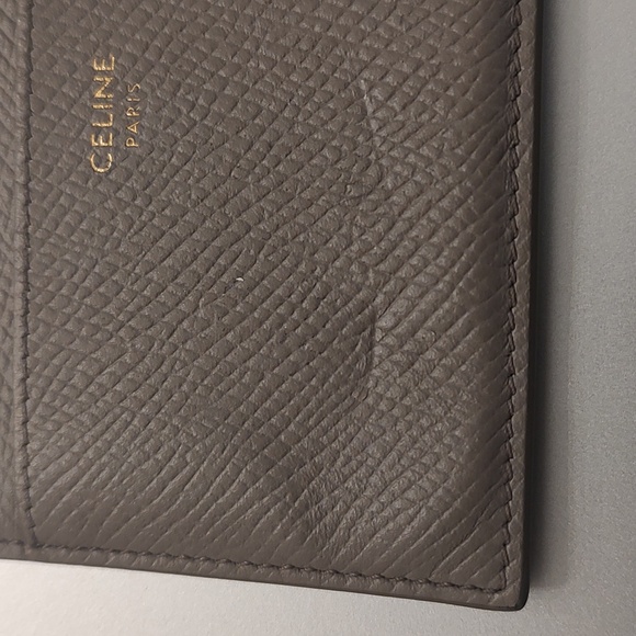CELINE Card Holder Taupe color Used - Picture 5 of 9
